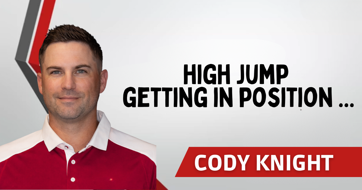 Cody Knight - High Jump Getting in Position