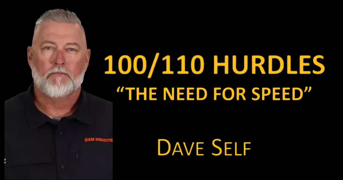 David Self - 100m & 110m Hurdles: The Need for Speed
