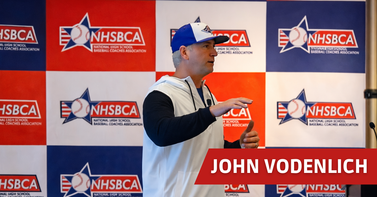 John Vodenlich - Pitching: Old School or New School