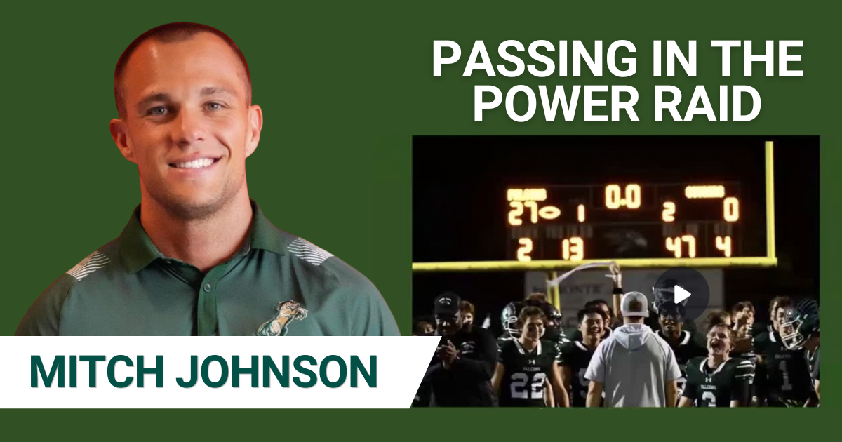 Mitch Johnson - Passing in the Power Raid