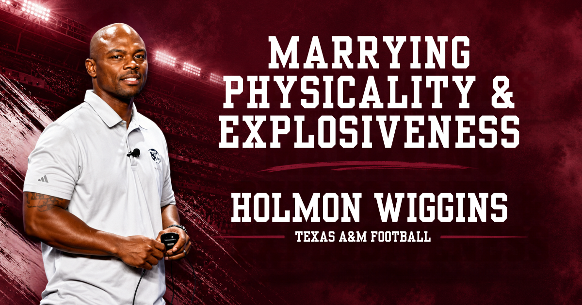 Holmon Wiggins - Marrying Physicality & Explosiveness