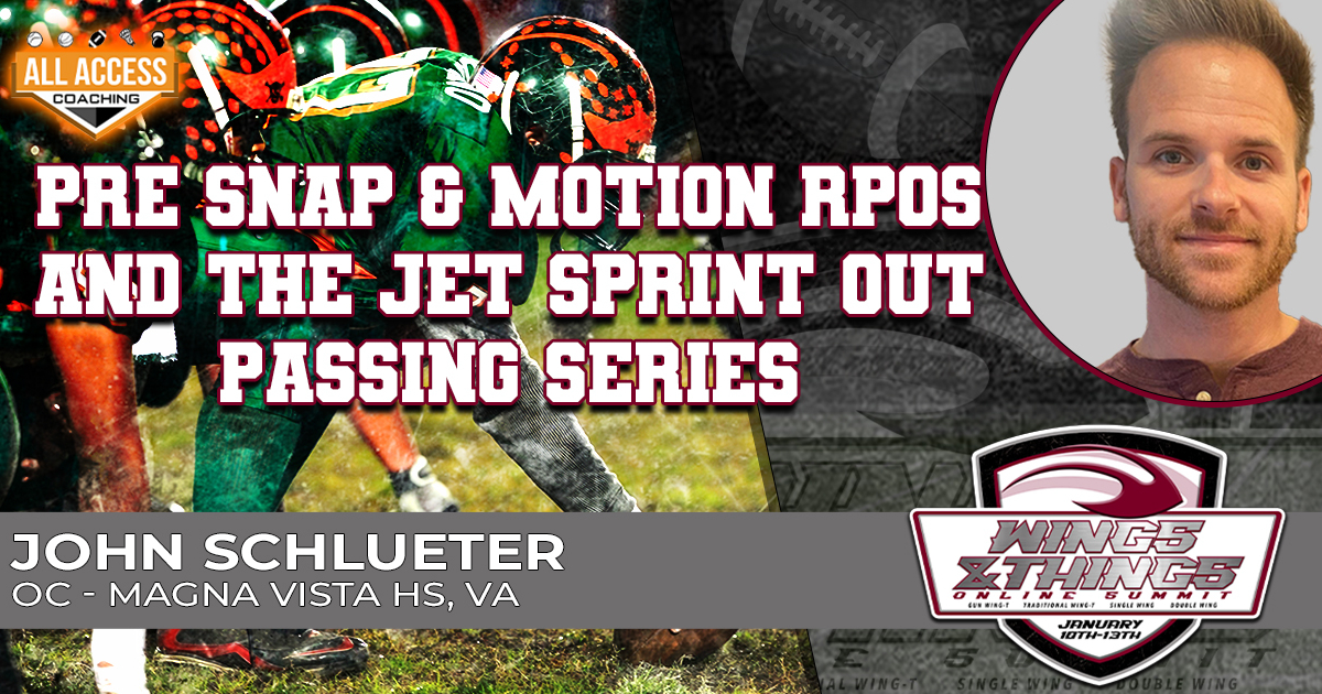 Pre Snap & Motion RPOs and the Jet Sprint Out Passing Series
