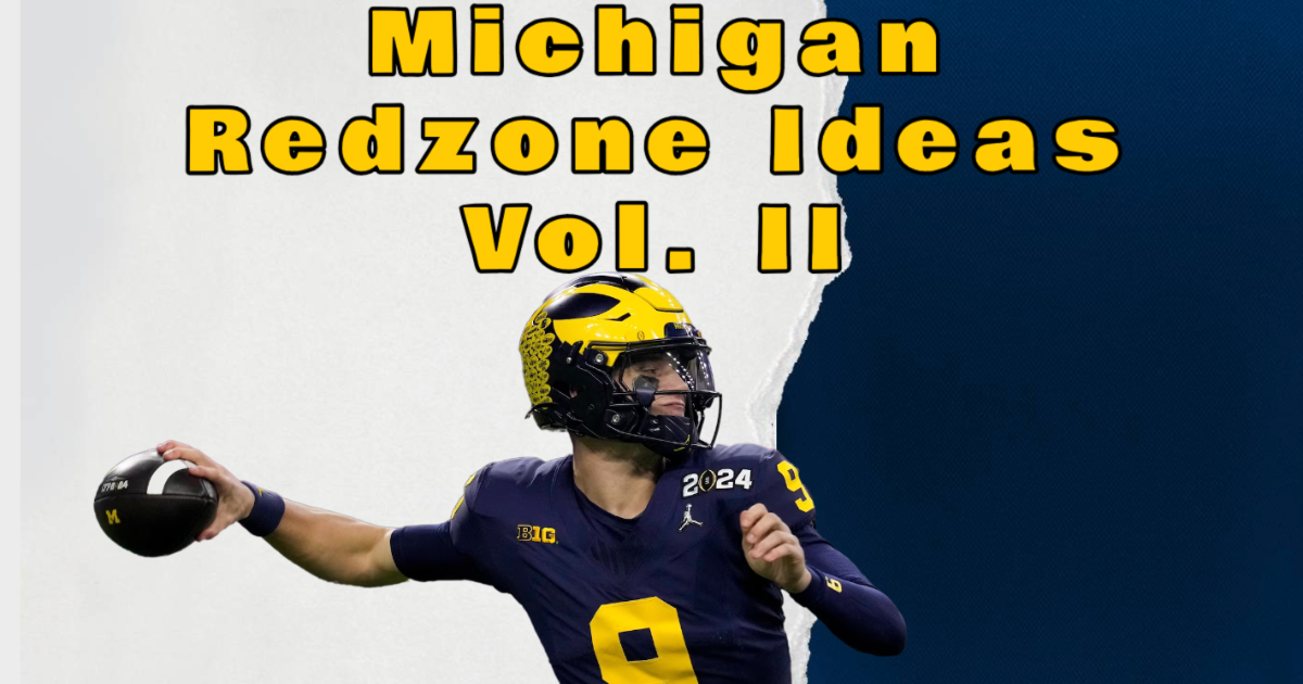 Michigan Redzone Ideas Vol. II