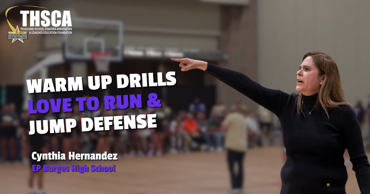 Cynthia Hernandez - EP Burges HS- Warm Up Drills Love to Run & Jump Defense