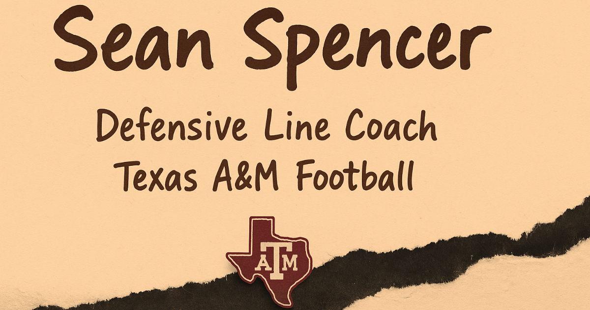 Sean Spencer, Texas A&M Univ: Fundamentals to Advanced Techniques