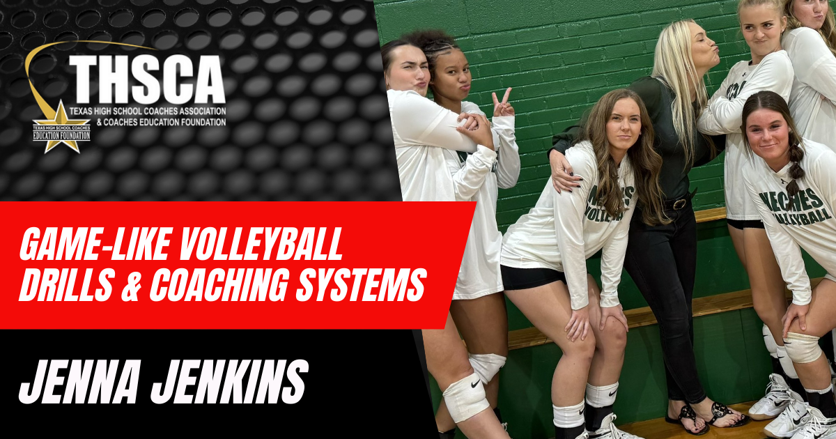 Jenna Jenkins, Neches: Game-Like Volleyball Drills & Coaching Systems