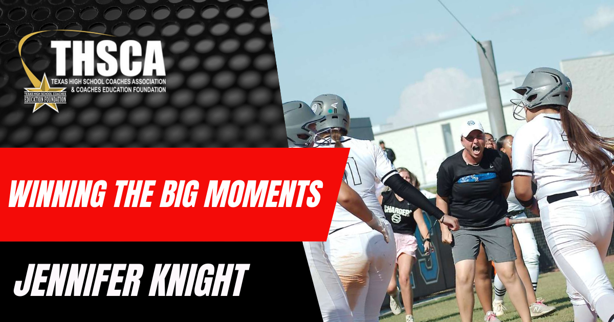 Jennifer Knight, Clear Springs- Winning the Big Moments