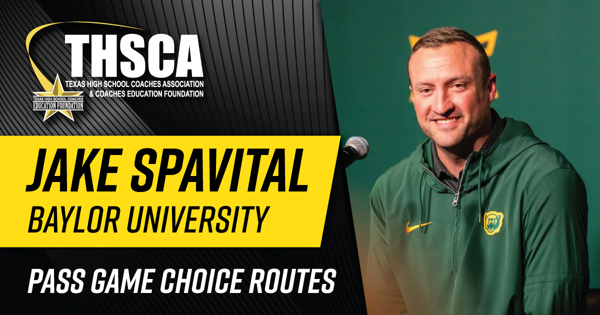 Jake Spavital - Pass Game Choice Routes