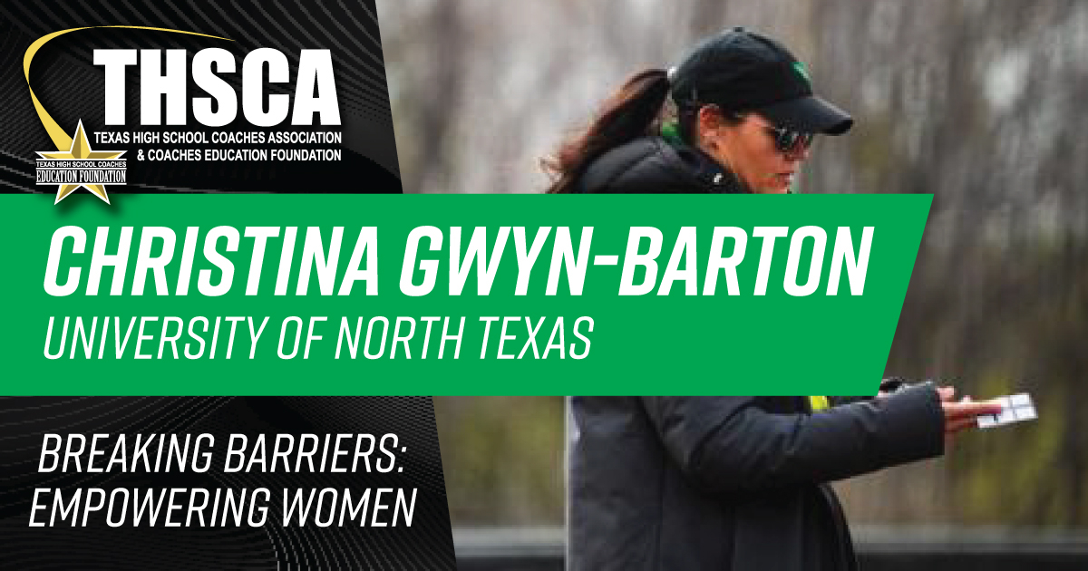 Christina Gwyn-Barton - UNT - Breaking Barriers: Empowering Women