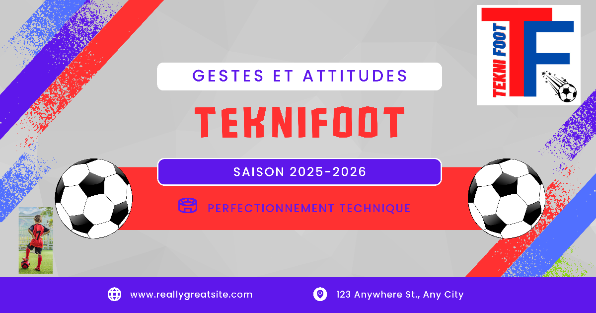 Gestes et attitudes du footballeur 