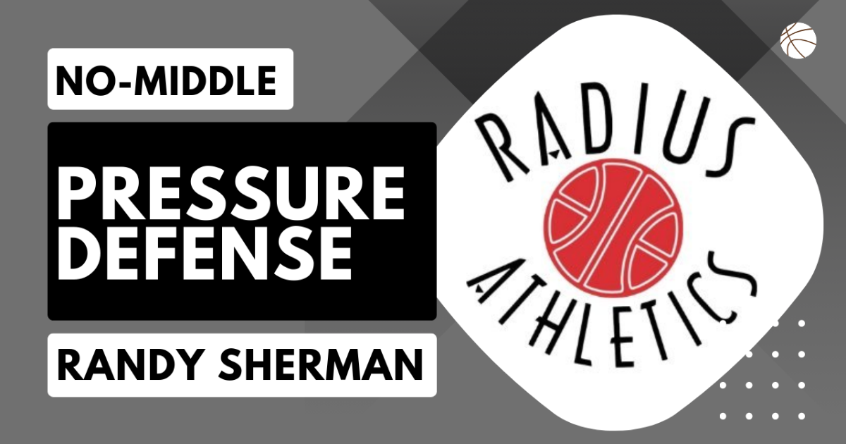 Pressure, No Middle Man-to-Man Defense | Randy Sherman, Radius Athletics
