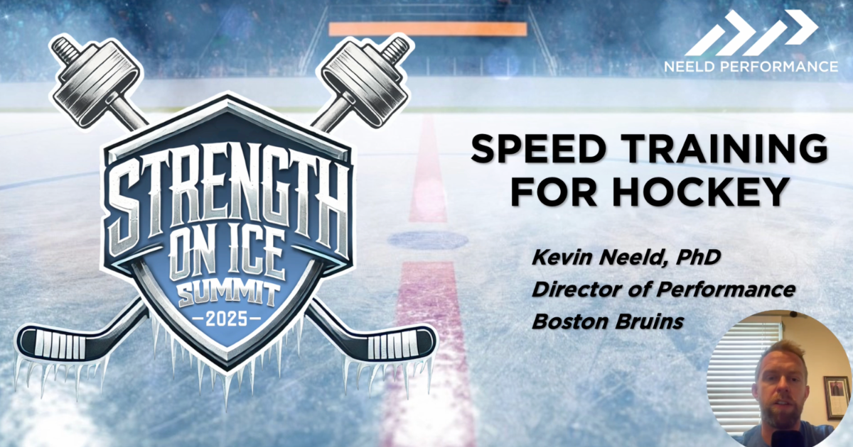 Speed Training for Hockey