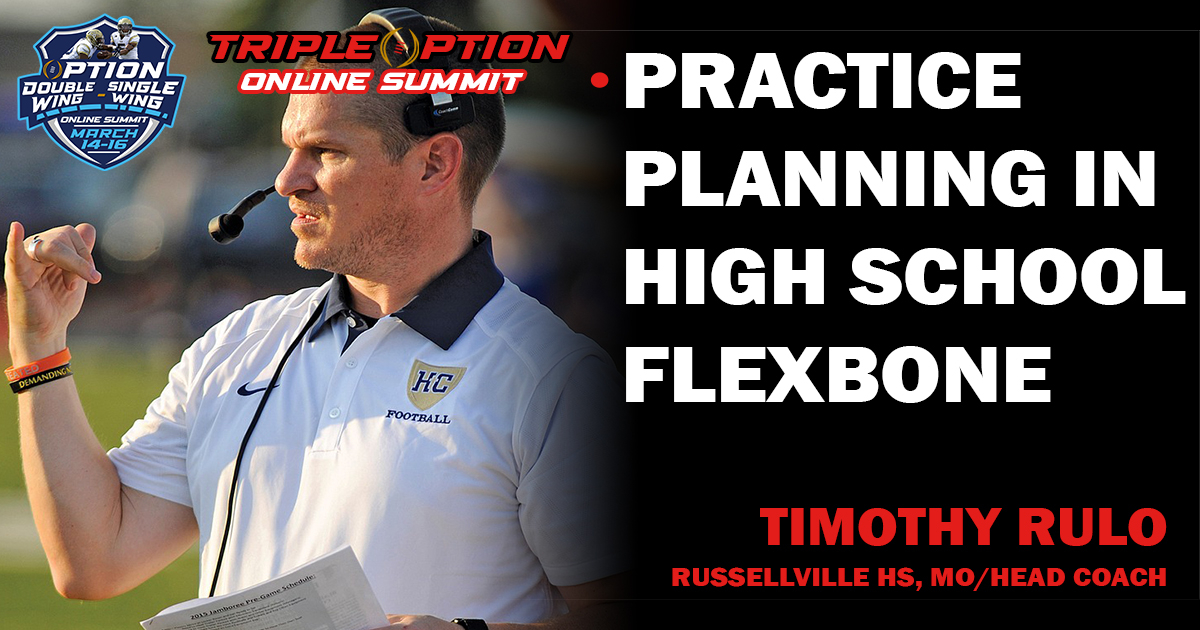 Practice Planning in high school flexbone