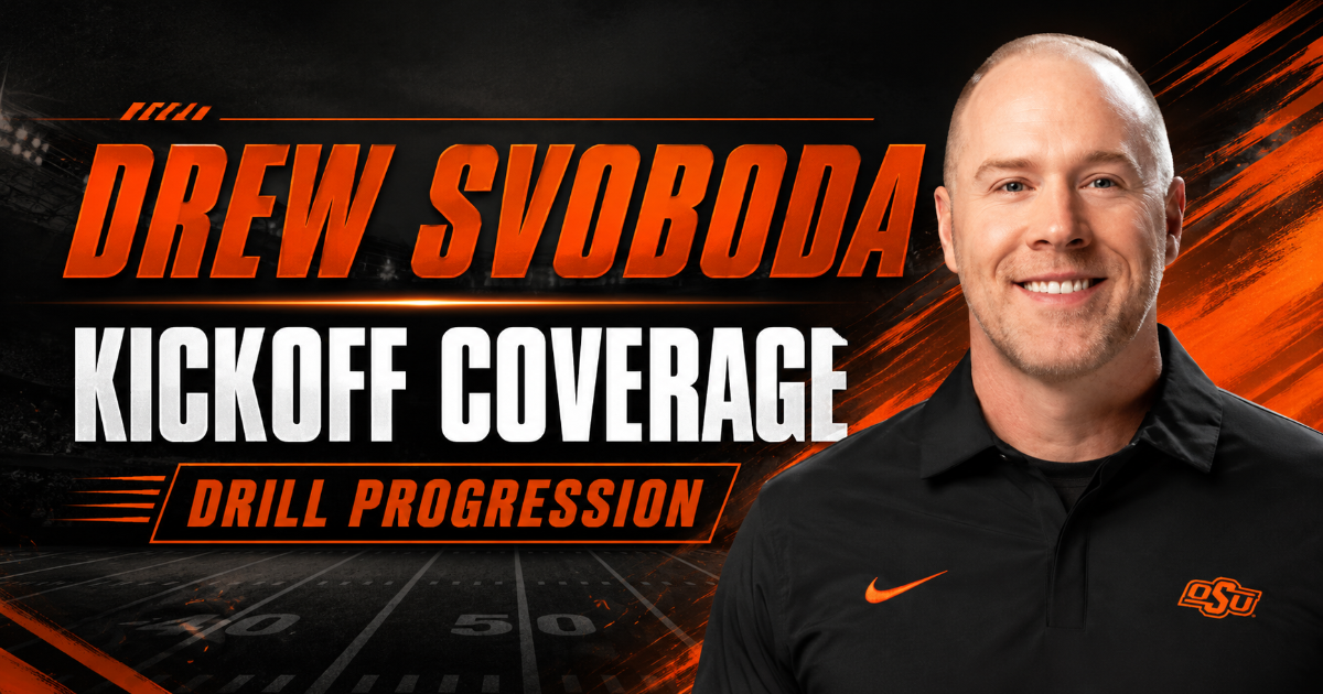 Drew Svoboda - Kickoff Coverage - Drill Progression