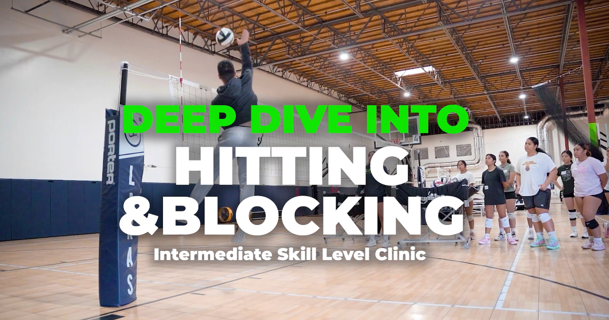 Hitting & Blocking | Elevate Girls Volleyball Intermediate Clinic