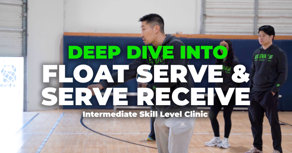 Serve Receive, Serving, Defense | Elevate Volleyball Intermediate Clinic