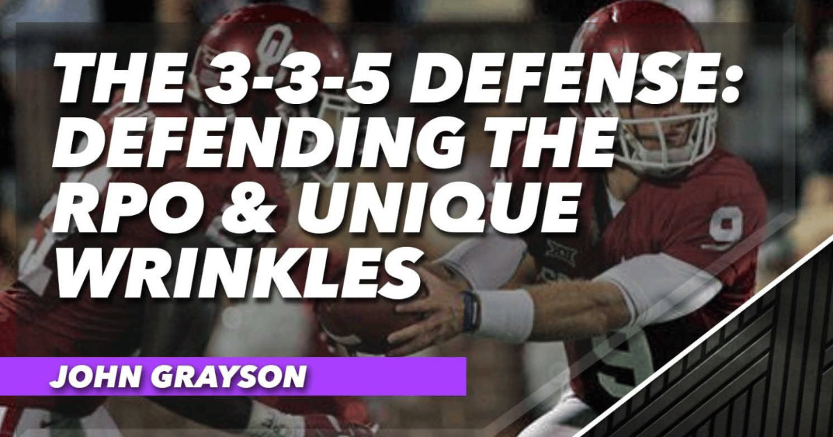 3-3 Stack - Defending the RPO and Advanced Wrinkles