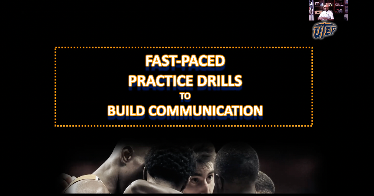 Rodney Terry - Fast Paced Practice Drills to Build Communication
