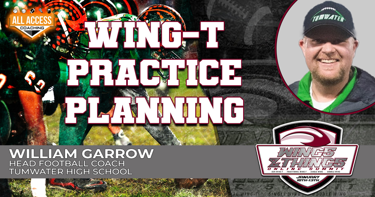 Wing-T Practice Planning