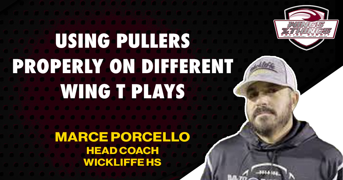 Using Pullers Properly on Different Wing T Plays