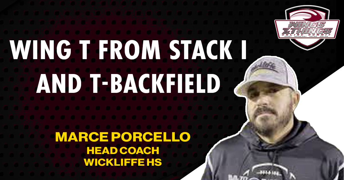Wing T from Stack I and T-Backfield