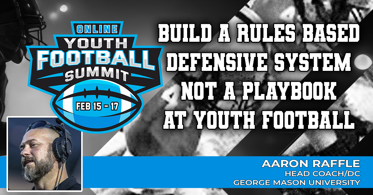 Build a Rules Based Defensive System, Not a Playbook at Youth Football