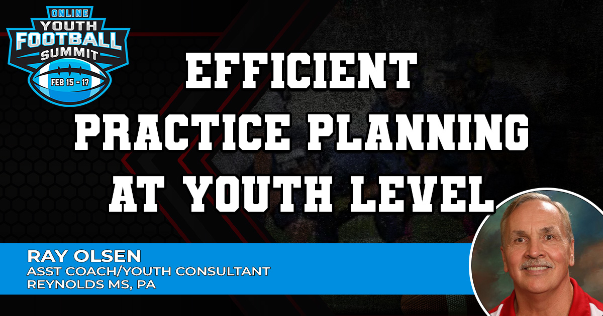 Efficient Practice Planning at Youth Level
