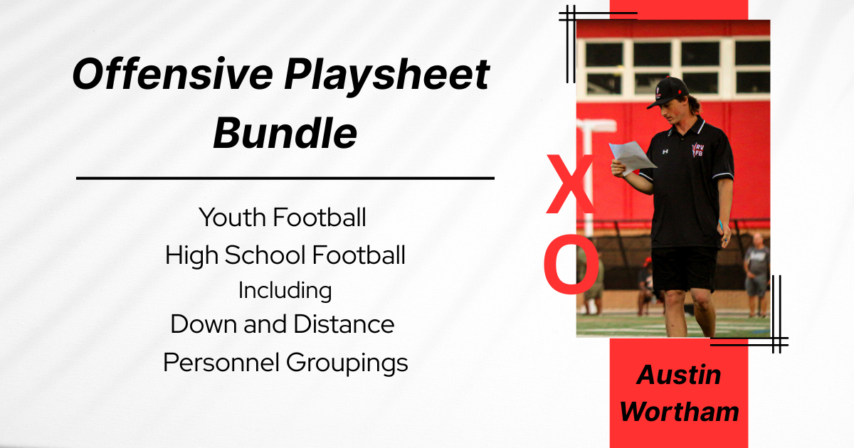 Football Play Calling Sheets Bundle