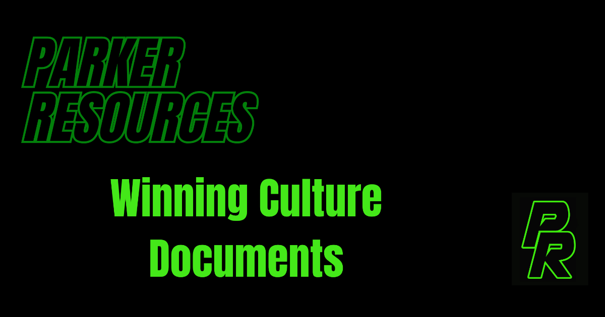 Winning Culture Documents