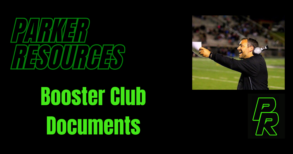 Booster Club Documents