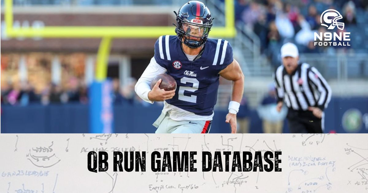 QB Run Game Database