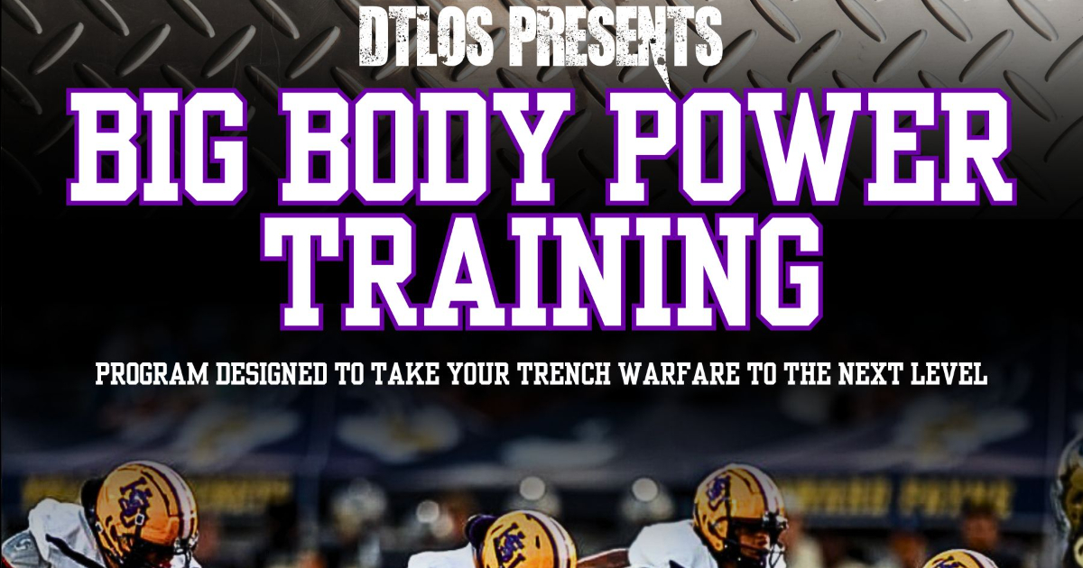 Big Body Power Training