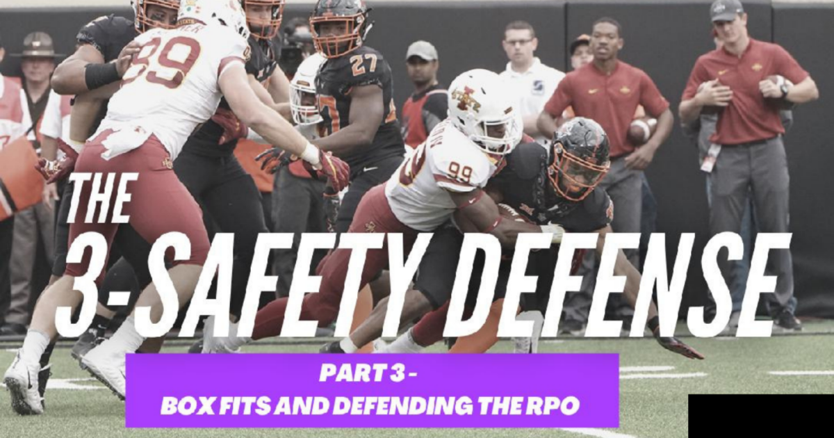 The 3-Safety Defense Part 3: Box Fits and Defending the RPO