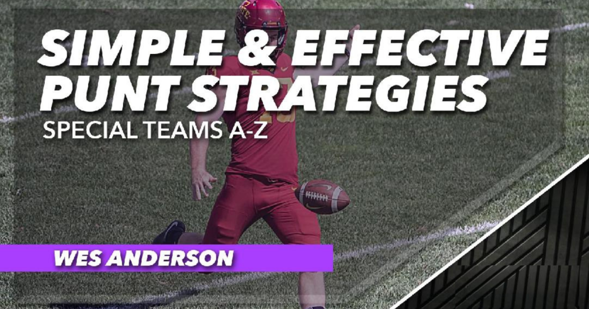 Special Teams A-Z - Video 6: Simple and Effective Punt Strategies