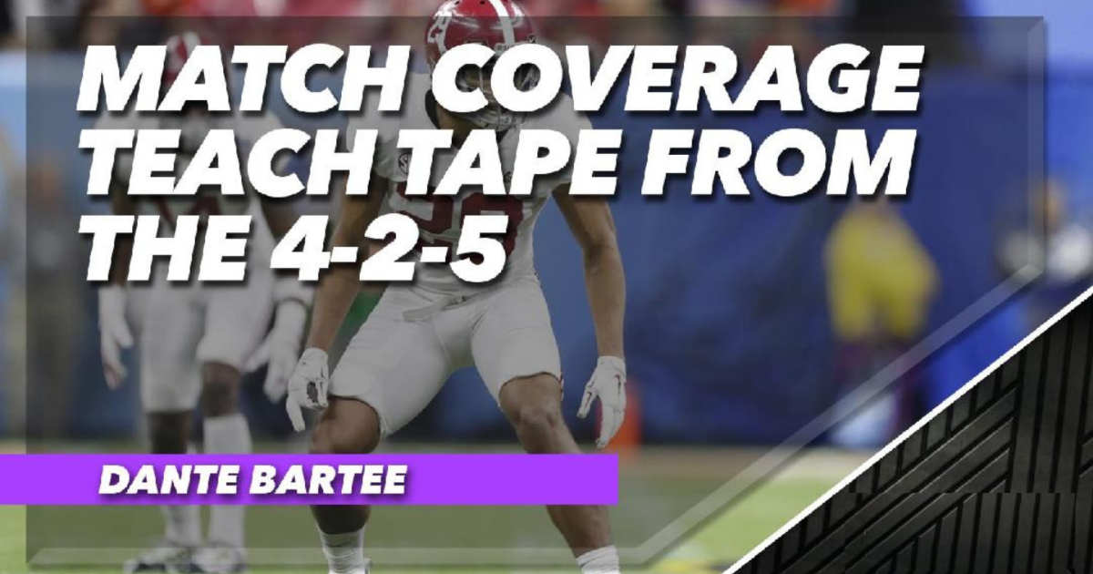 Match Coverage Teach Tape from the 4-2-5