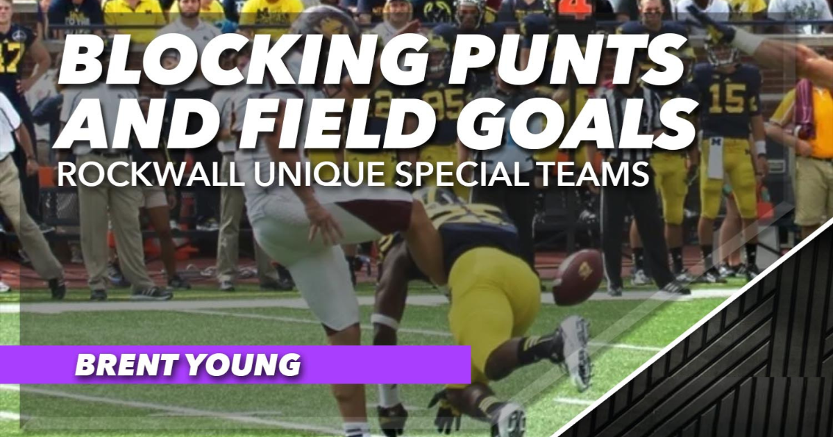 Rockwall Unique Special Teams: Blocking Punts and Field Goals