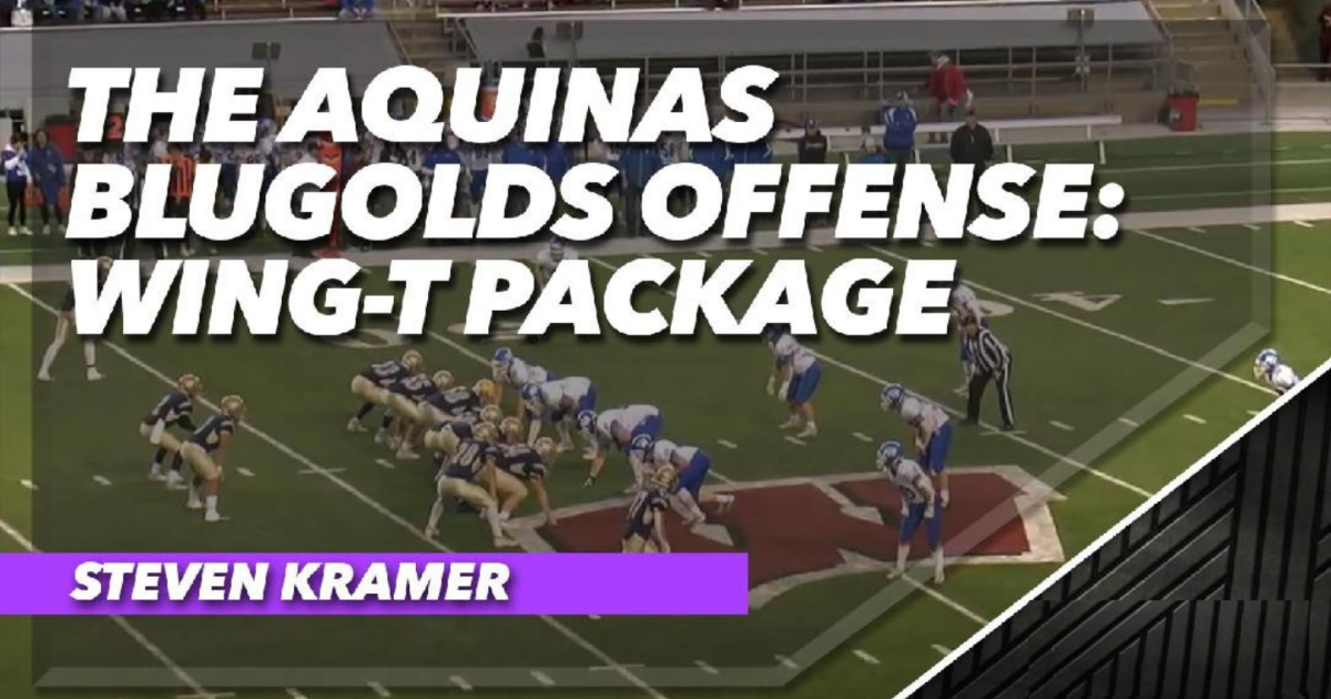 The Aquinas Blugolds Offense: Wing-T Package