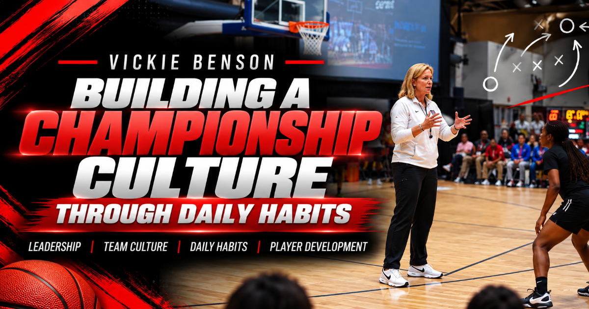 Vickie Benson — Building a Championship Culture Through Daily Habits