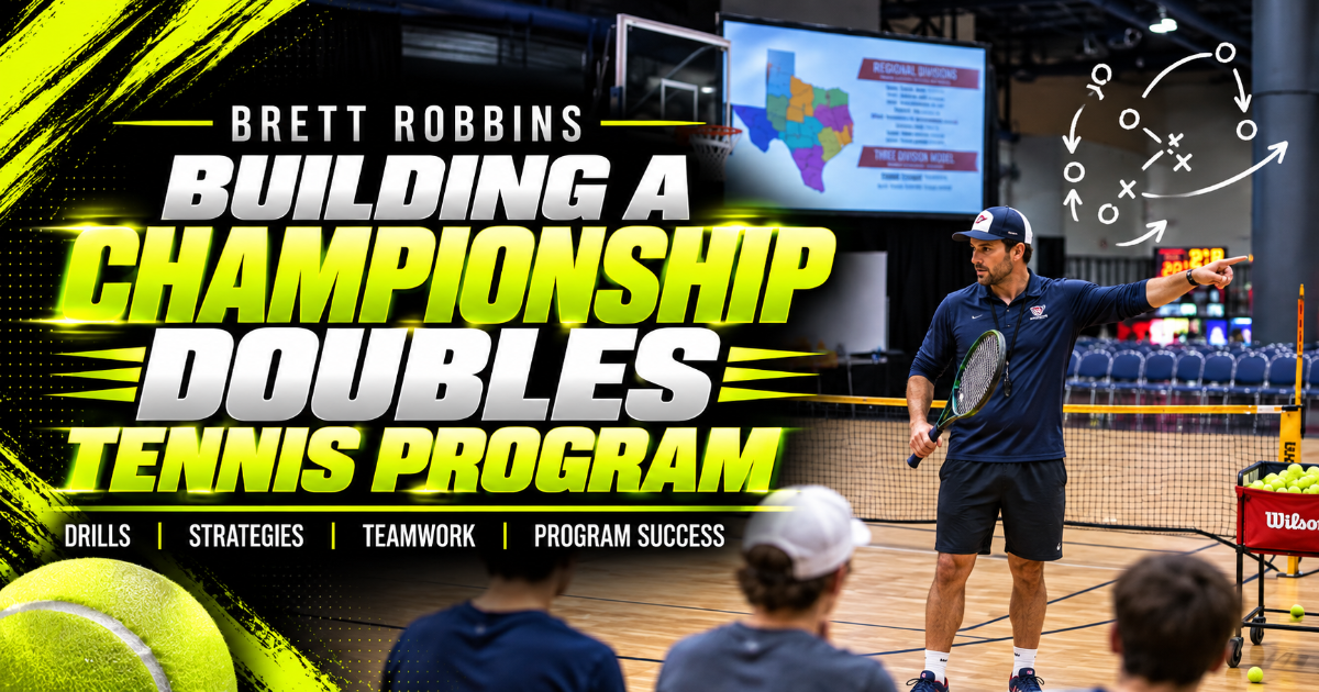 Brett Robbins — Building a Championship Doubles Tennis Program