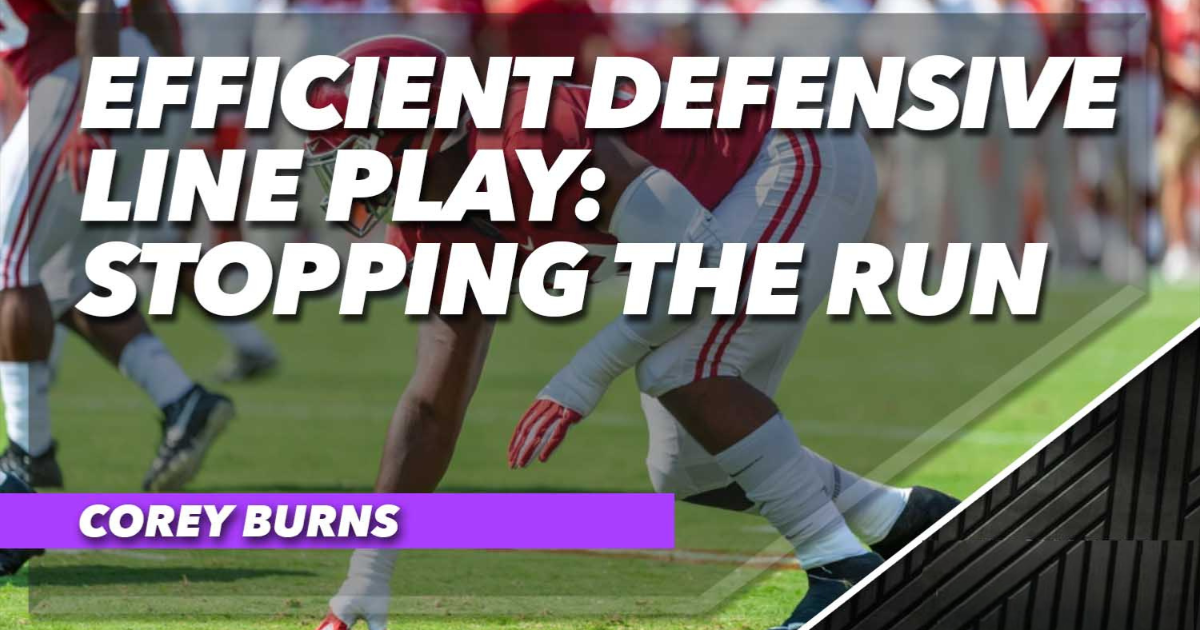 Efficient Defensive Line Play - Stopping the Run