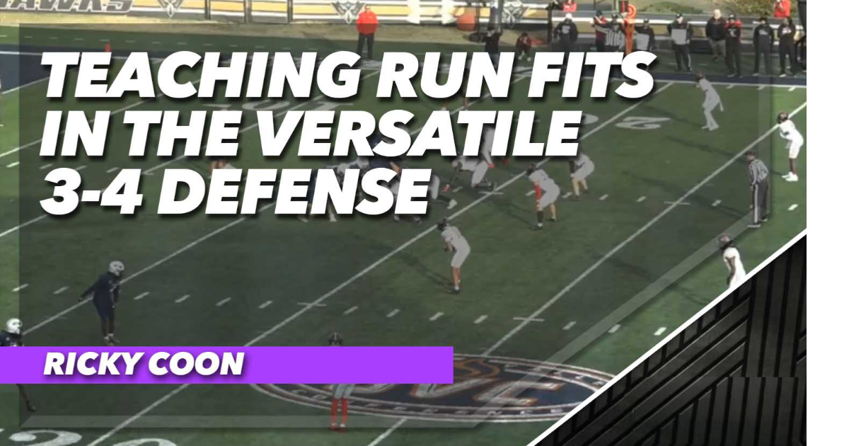 Teaching Run Fits in the Versatile 3-4 Defense
