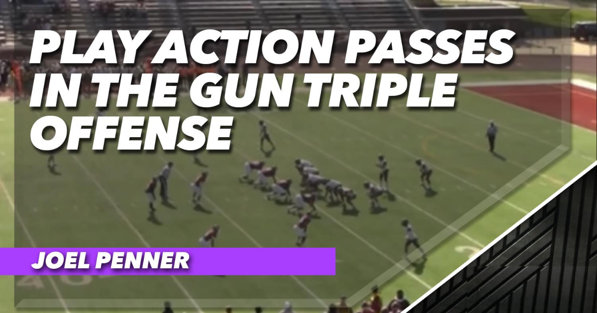 Play Action Passes in the Gun Triple Offense
