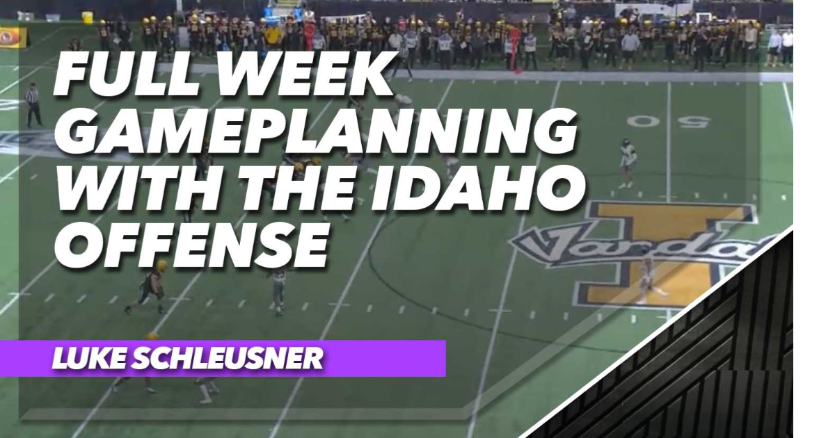 Full Week Gameplaning with the Idaho Offense