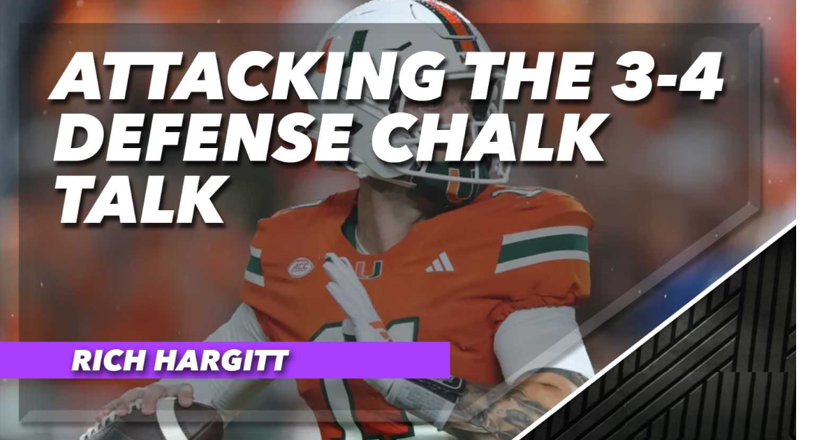 Attacking the 3-4 Defense Chalk Talk