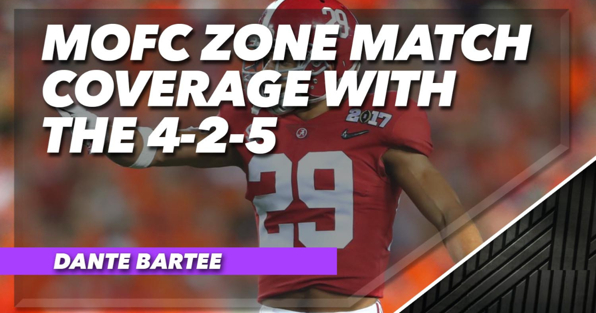 The Multiple 4-2-5 Defense: MOFC Zone Match Coverage with the 4-2-5