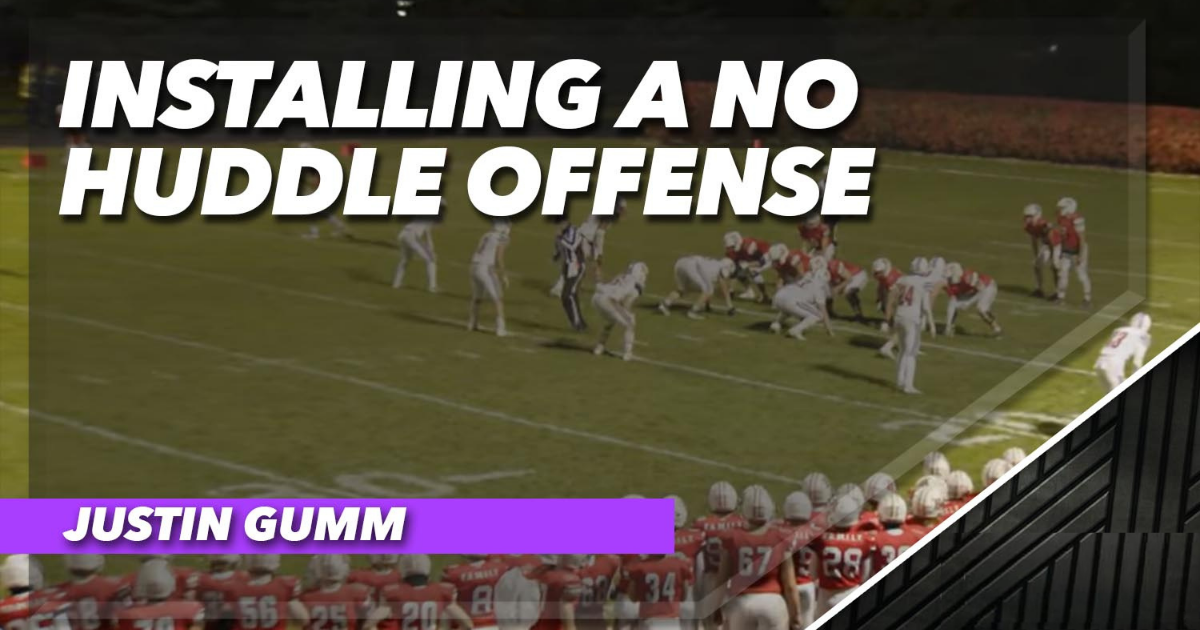 Installing a no Huddle Offense