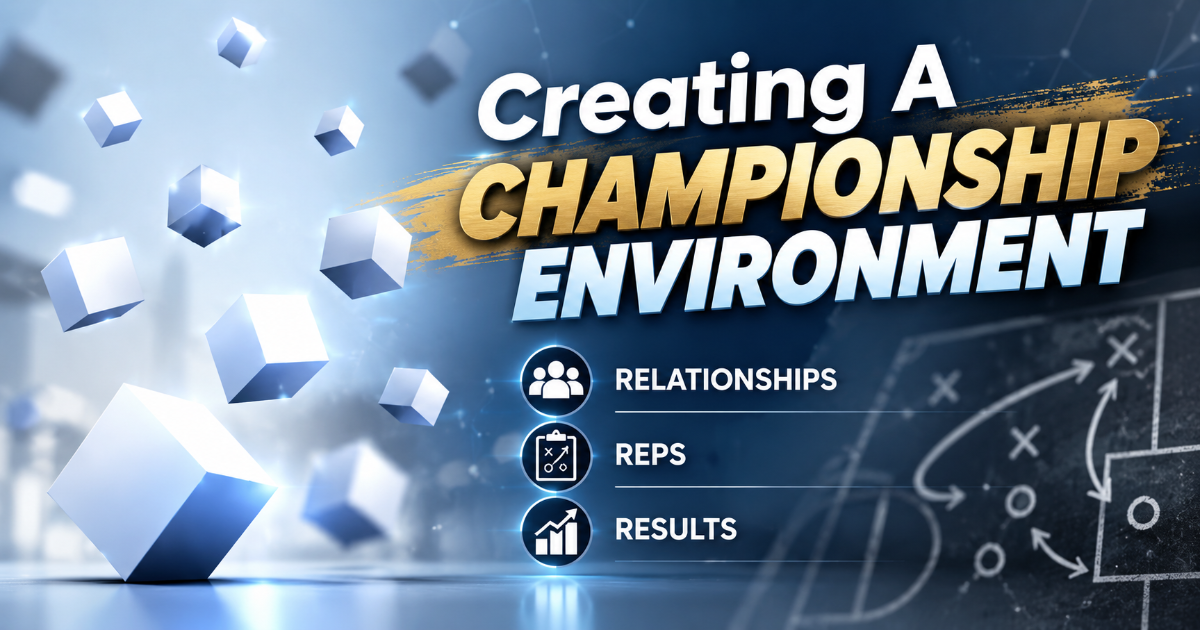 Terrell Johnston- Cheating A Championship Environment