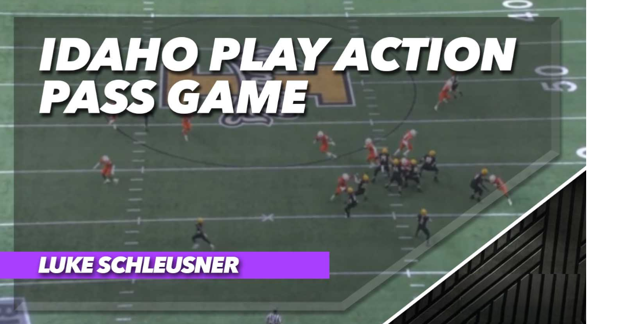 Idaho Play Action Pass Game