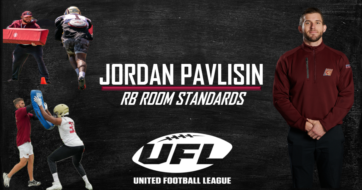 Jordan Pavlisin - RB Room Standards