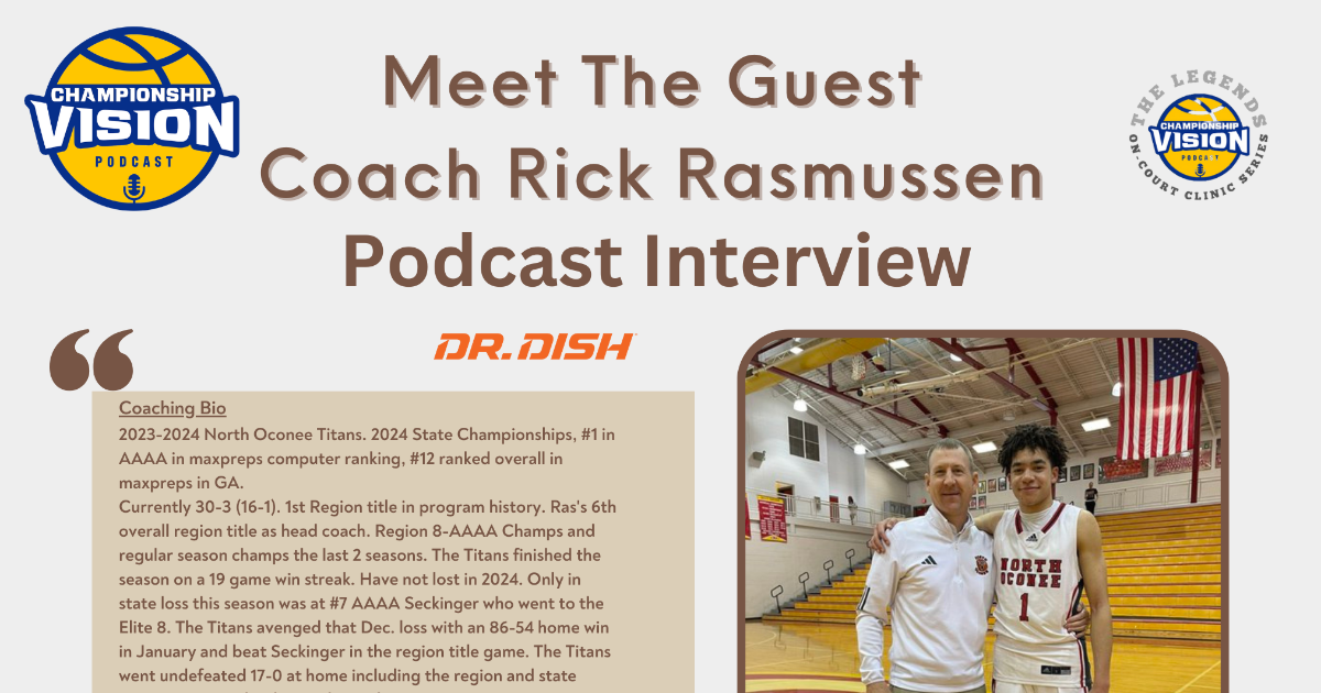 Coach Rick Rasmussen: 